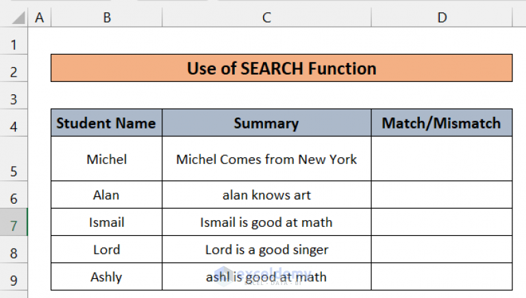 how-to-find-similar-text-in-two-columns-in-excel-3-easy-ways