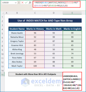 INDEX MATCH For Multiple Criteria In Rows And Columns In Excel