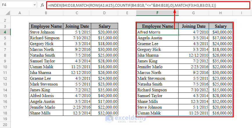 how-to-sort-data-in-excel-using-formula