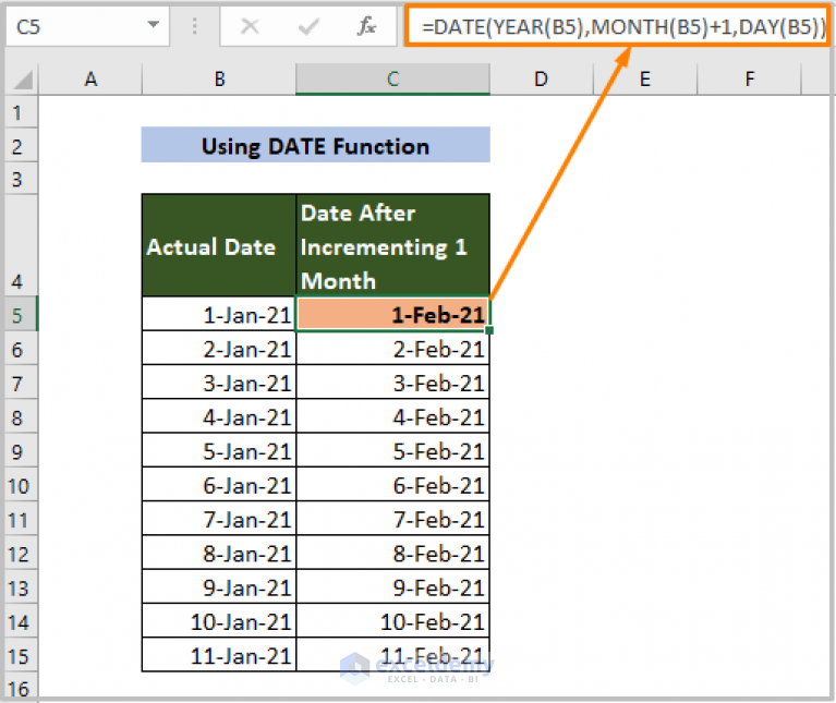 excel-increment-month-by-1-6-handy-ways-exceldemy