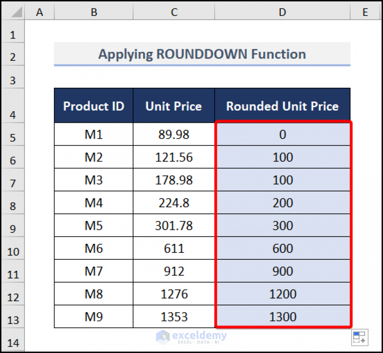 how-to-round-to-nearest-100-in-excel-6-quickest-ways