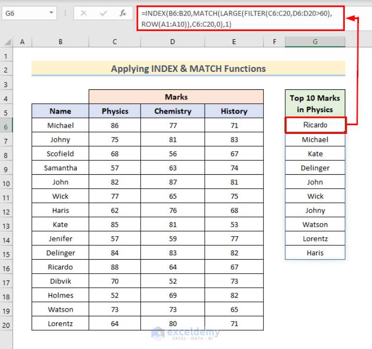 how-to-get-top-10-values-based-on-criteria-in-excel