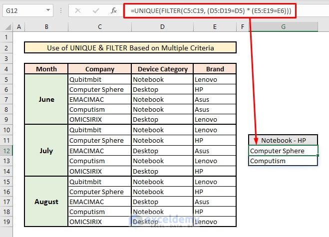 how-to-extract-unique-values-based-on-criteria-in-excel-exceldemy