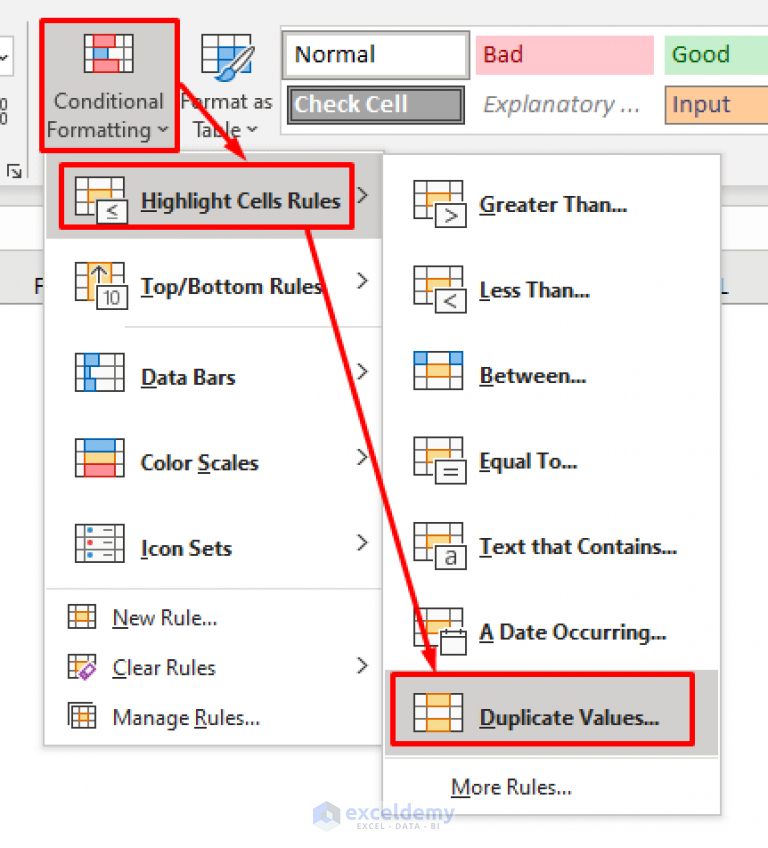 find-duplicates-in-two-columns-in-excel-6-suitable-approaches