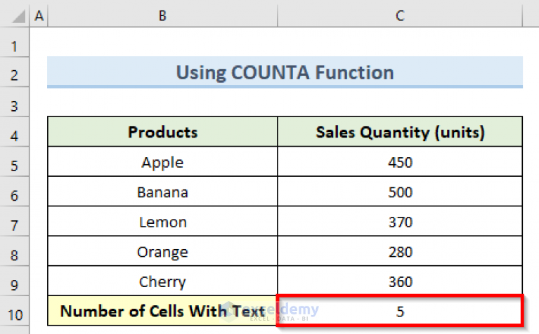 how-do-i-count-cells-with-text-in-excel-8-quick-tricks