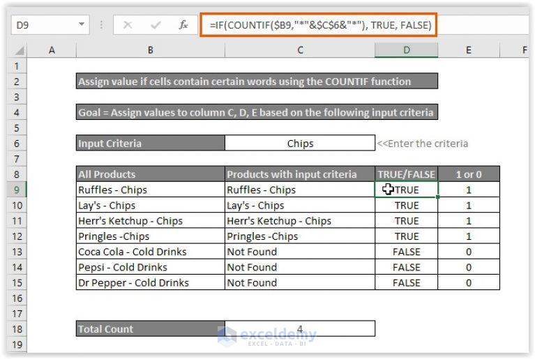 if-cell-contain-word-then-assign-value-in-excel-4-formulas-exceldemy