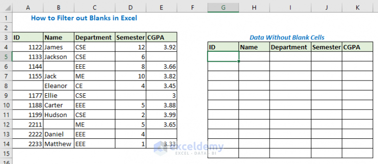 How To Use Filter Function In Excel 9 Easy Examples Exceldemy 9835