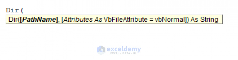 how-to-use-vba-dir-function-in-excel-7-examples-exceldemy