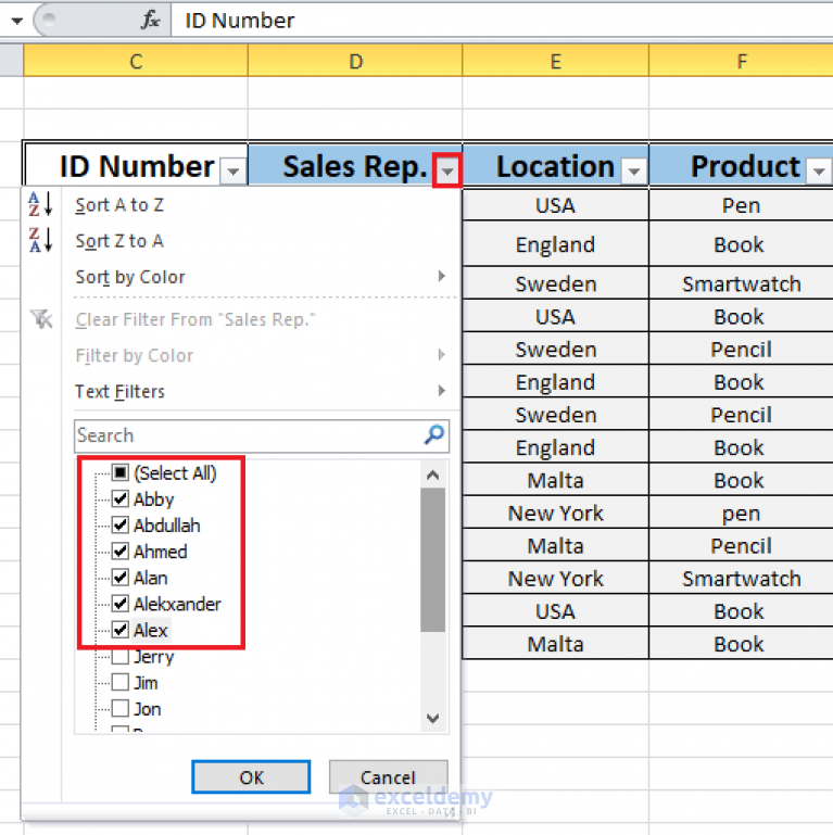 how-to-filter-multiple-columns-simultaneously-in-excel-3-ways