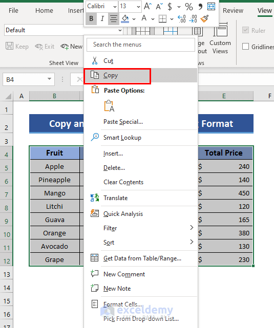 How To Paste In Excel Without Conditional Formatting Templates Sample 