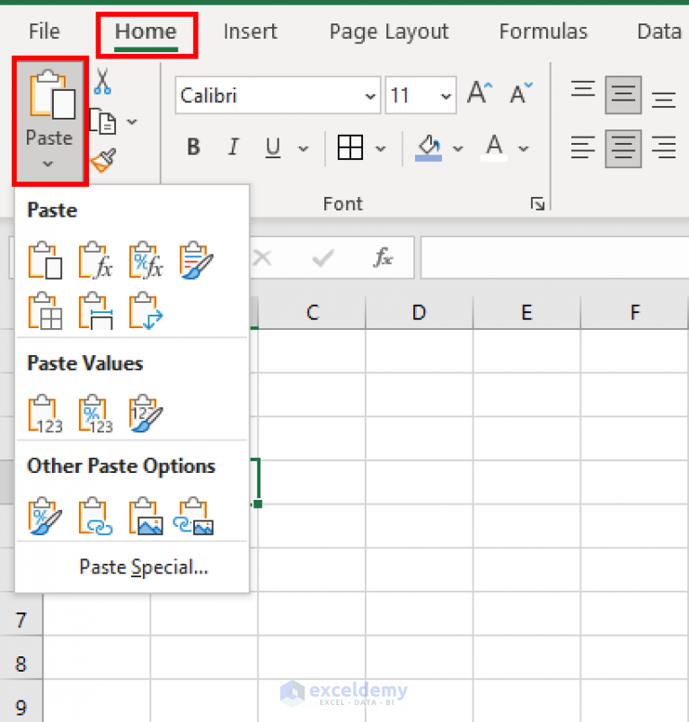 how-to-copy-and-paste-without-changing-the-format-in-excel