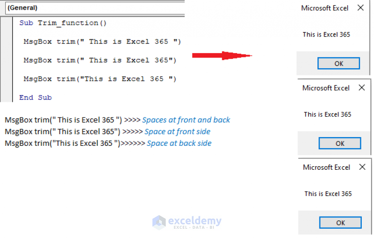 Excel Vba Trim First Character String