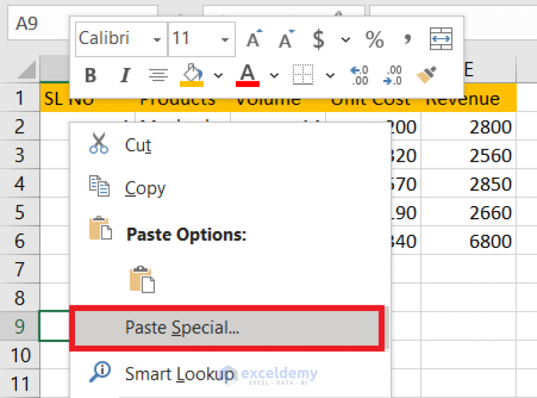 How To Convert Columns To Rows In Excel 2 Methods Exceldemy 4287