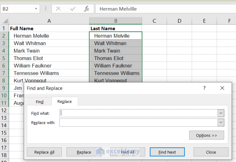 how-to-sort-by-the-last-name-in-excel-5-methods-pakaccountants