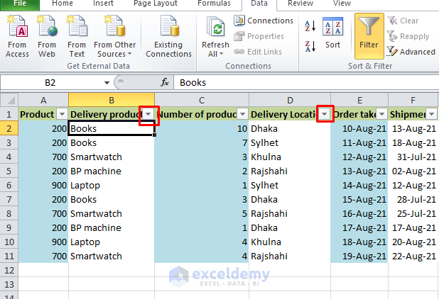 Can You Filter Multiple Columns In Excel At The Same Time