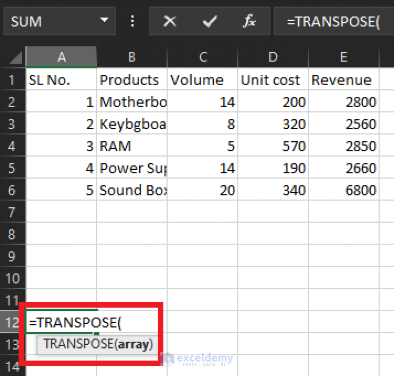 How To Convert Columns To Rows In Excel 2 Methods Exceldemy 8559