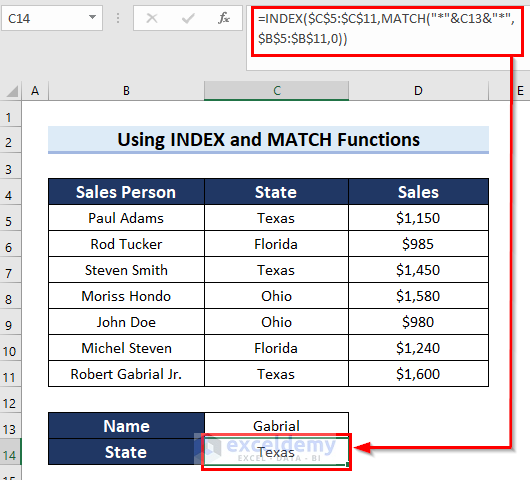 How to Use Partial VLOOKUP in Excel (5 Suitable Examples)