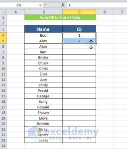 How to AutoFill Cell Based on Another Cell in Excel (5 Methods) - ExcelDemy