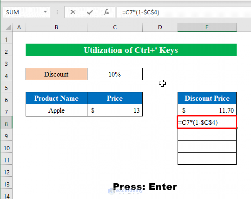 how-to-copy-formula-down-with-shortcut-in-excel-exceldemy