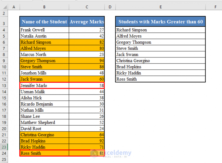 how-to-create-dynamic-list-in-excel-based-on-criteria-single-and