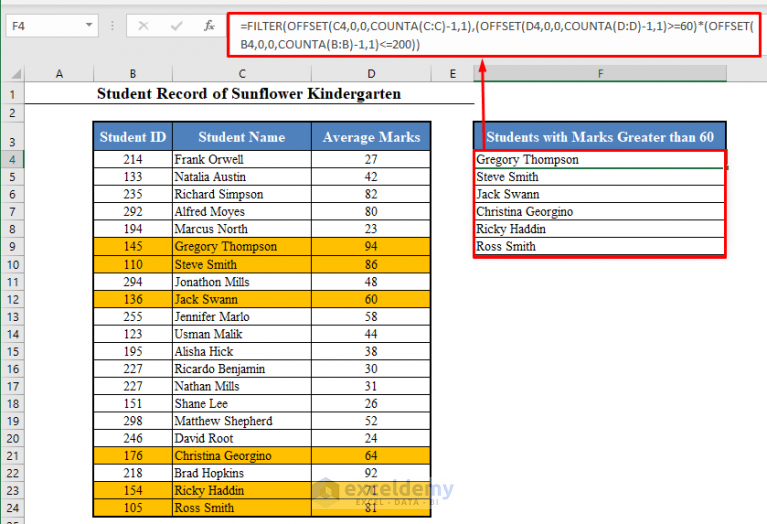 how-to-create-dynamic-list-in-excel-based-on-criteria-single-and