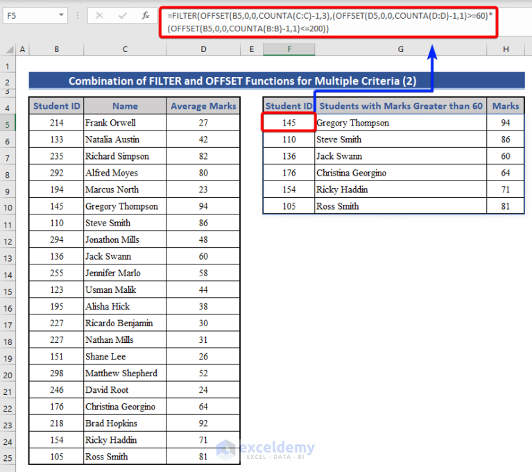 how-to-create-dynamic-list-in-excel-based-on-criteria-3-ways