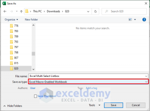 How to Create Multi Select Listbox in Excel - ExcelDemy