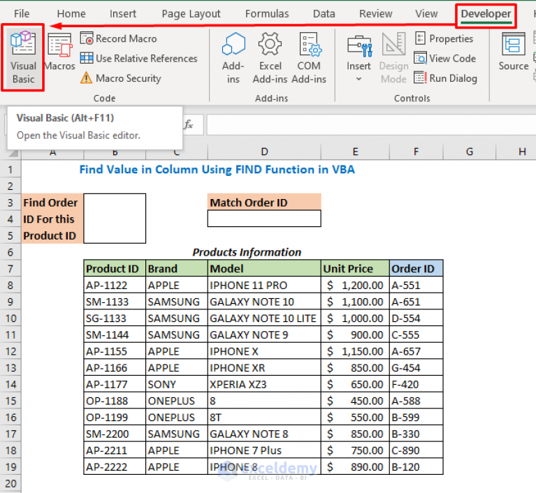 how-to-find-value-in-column-using-vba-in-excel-4-ways-exceldemy