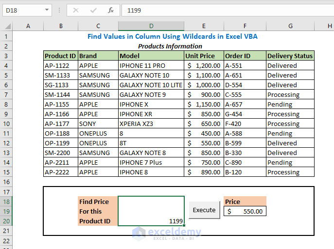 Excel Vba Find Value In Range And Return Address