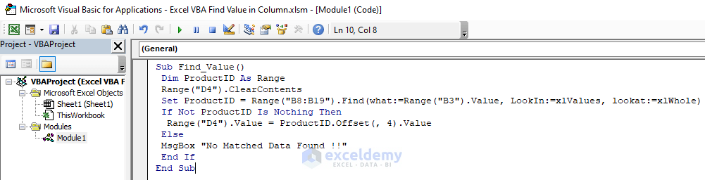 Vba Find Value In Column Range JWord 