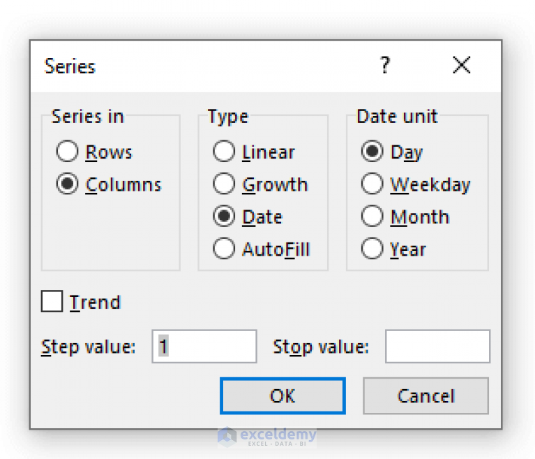 How To Autofill Dates In Excel 3 Suitable Methods Exceldemy 3743