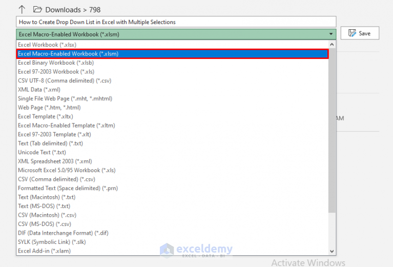 how-to-create-drop-down-list-in-excel-with-multiple-selections