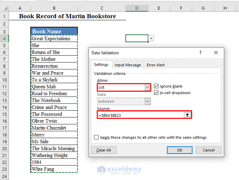 How To Create Drop Down List In Excel With Multiple Selections Youtube