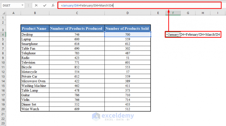 how-to-pull-data-from-multiple-worksheets-in-excel-4-quick-ways