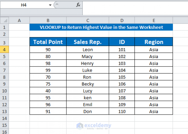 how-to-return-the-highest-value-using-vlookup-in-excel-exceldemy