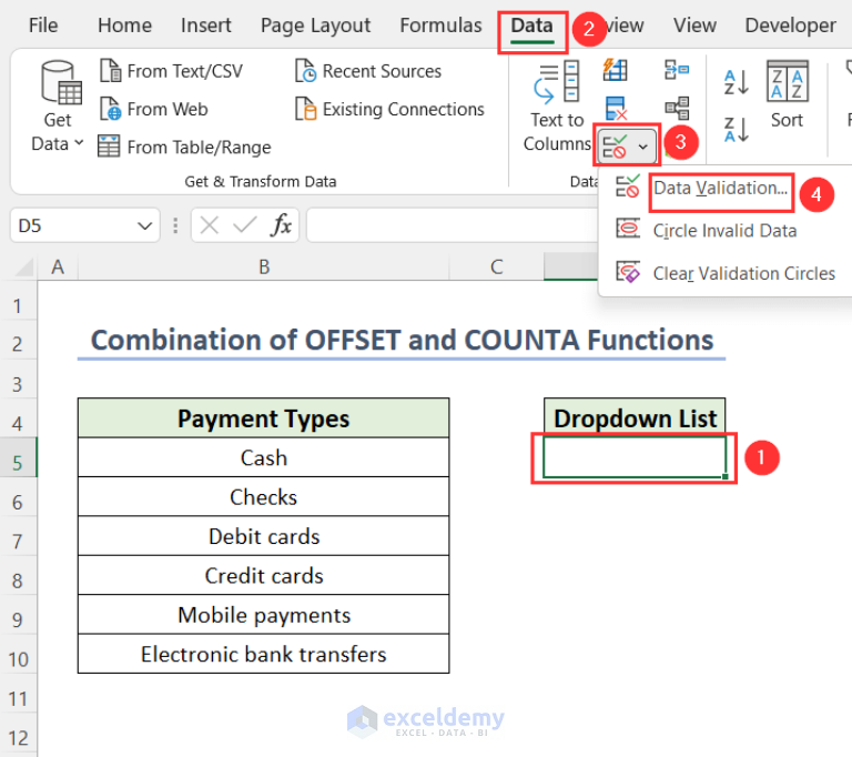 how-to-auto-update-drop-down-list-in-excel-3-ways