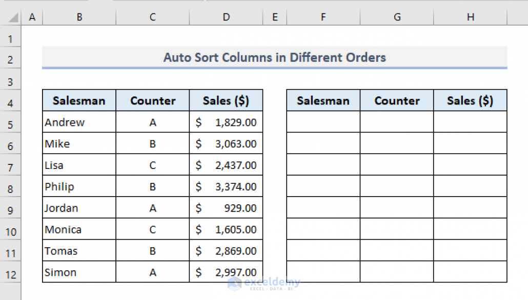 how-to-auto-sort-in-excel-when-adding-streamlasopa