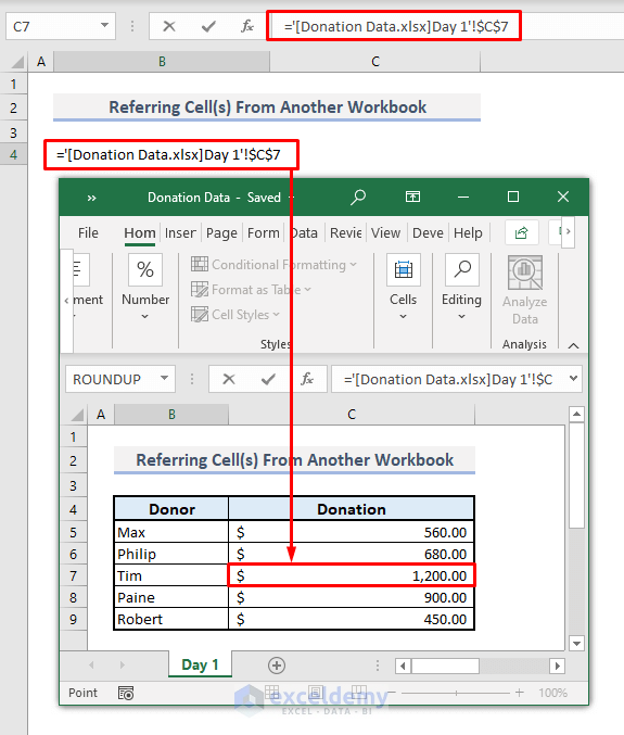 INDIRECT Function With Sheet Name In Excel 4 Criteria ExcelDemy