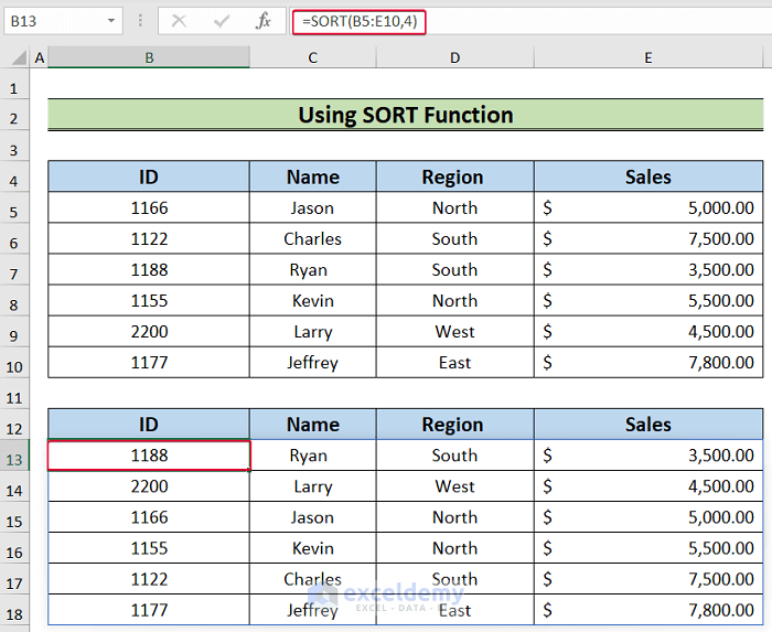 How To Sort In Excel By Name And Keep Rows Together - Printable Online