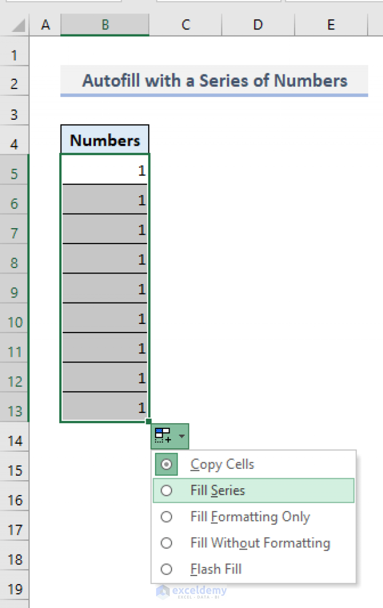 how-to-autofill-numbers-in-excel-12-ways-exceldemy