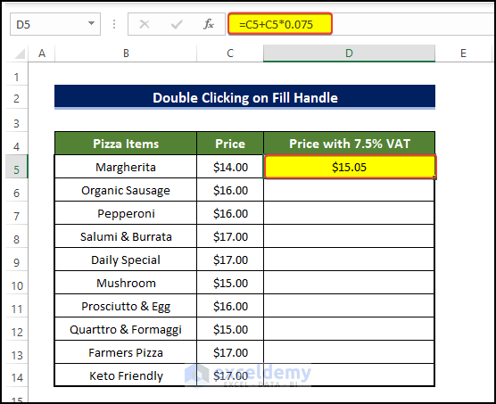 How To Autofill Numbers In Excel Without Dragging 5 Methods 