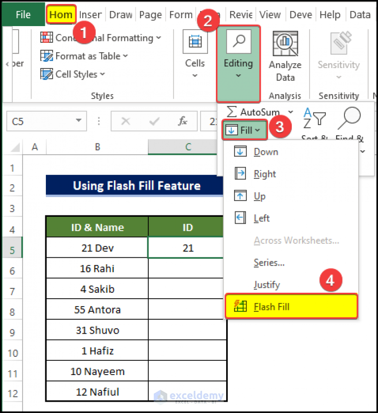 how-to-autofill-numbers-in-excel-without-dragging-5-methods