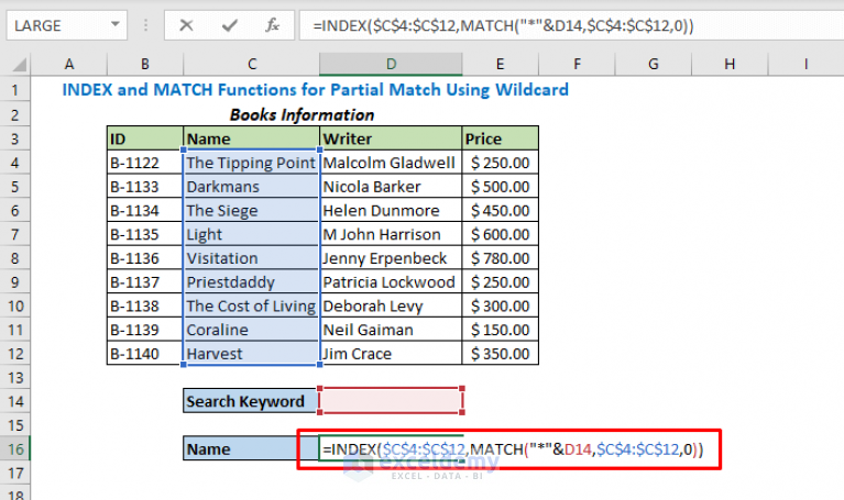 how-to-use-index-and-match-for-partial-match-2-ways-exceldemy