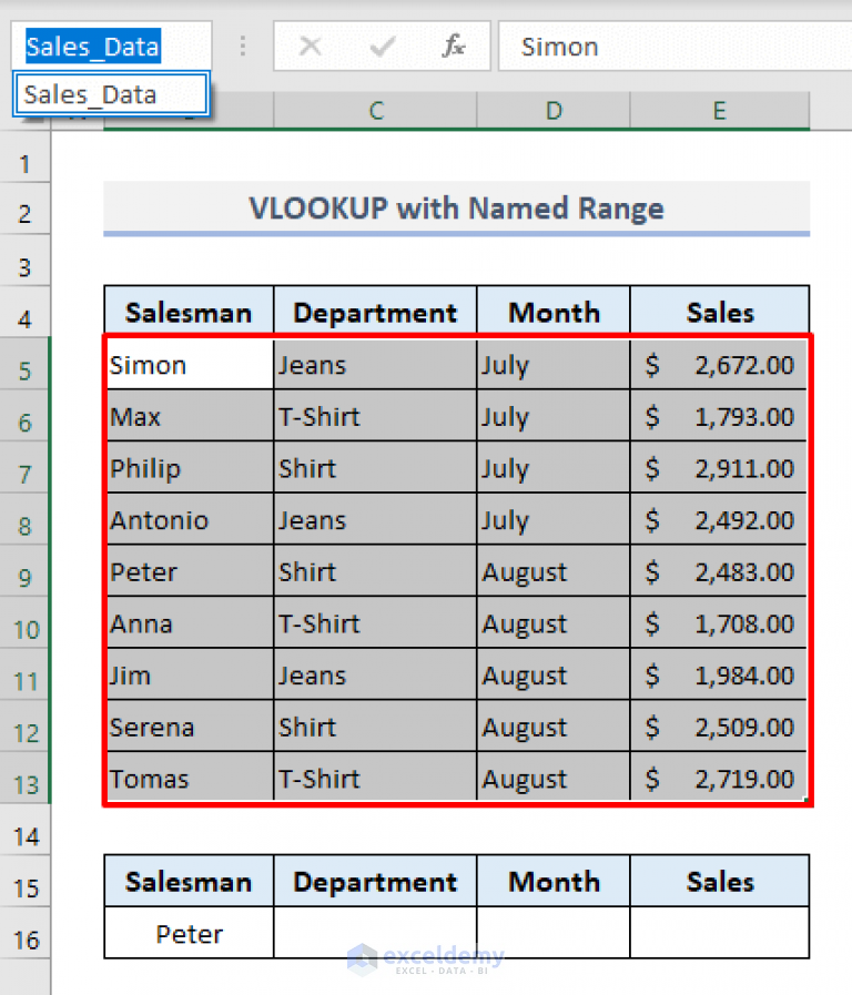 10 Best Practices with VLOOKUP in Excel ExcelDemy