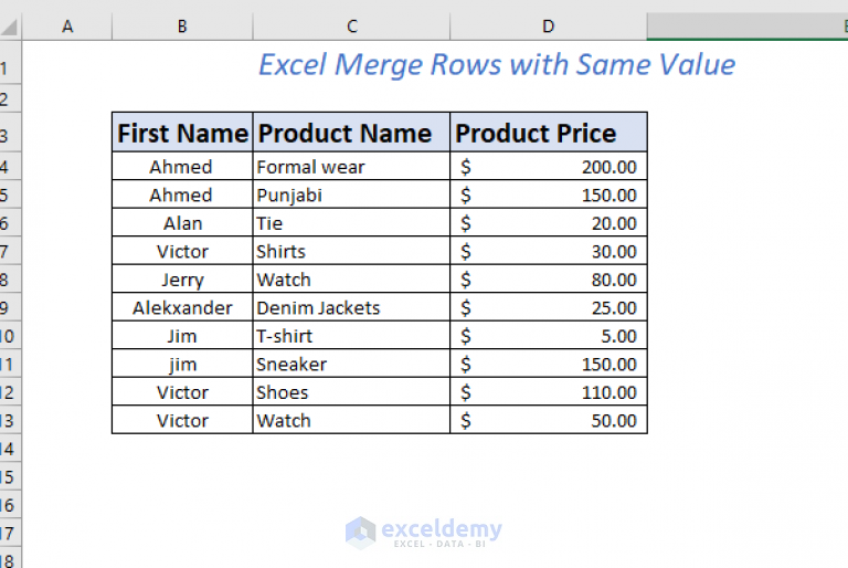 Excel Color All Rows With Same Value