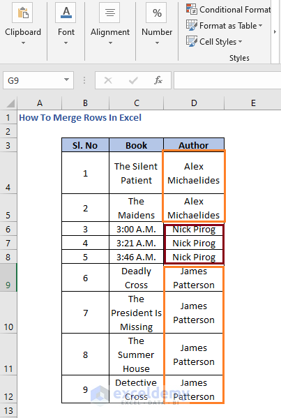 how-to-merge-rows-in-excel-2-easy-methods-exceldemy