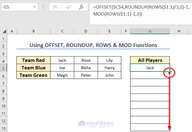 how-to-convert-multiple-rows-to-a-single-column-in-excel