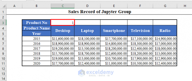 how-to-number-columns-in-excel-automatically-5-easy-ways