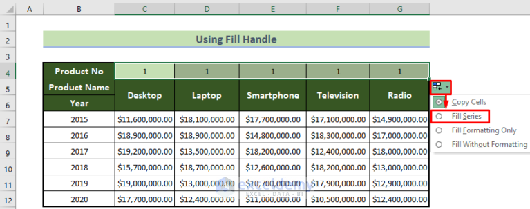 how-to-number-columns-in-excel-automatically-3-suitable-ways