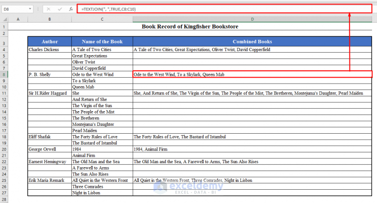 how-to-combine-rows-into-one-cell-in-excel-exceldemy